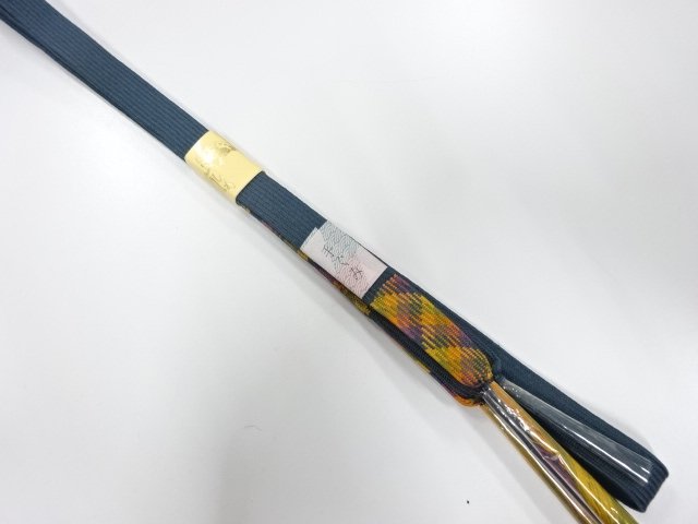 JAPANESE KIMONO / UNUSED KOREI HAND-TIED OBIJIME